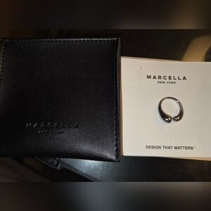 MARCELLA NYC Silver18K "WILLOW" Ring